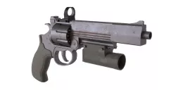 Handgun MP-412 Low-poly  3D model