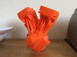 Harley Evolution V2 Engine