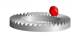 High Ratio Hypoid gear set