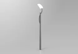 Indirect Light Street Lamp 3D model