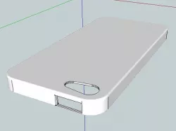 iPhone 5 and 5s Snap-On Case (without Logo Hole and enlarge power button hole)