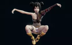 Jade - Shadow Warriors  3D model