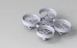 JJRC H36 drone sceleton (3d print)