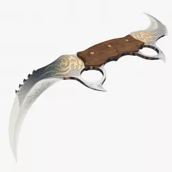Karambit double-dual blade 3D model