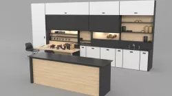 Kitchen ArchVis Kit Low-poly  3D model