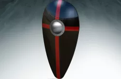 Kite shield 3D model