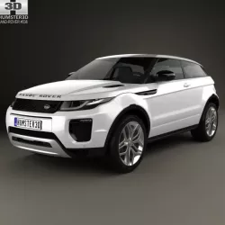 Land Rover Range Rover Evoque 3-door 2015 3D model