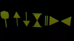Low poly badges Low-poly  3D model
