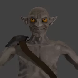 Low poly Medieval Goblin Low-poly  3D model