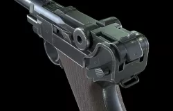 Luger Low-poly  3D model