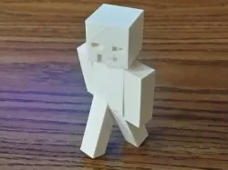 Minecraft Steve  (WITH MOVABLE HEAD, ARMS, AND LEGS!)