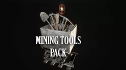 Mining Tools Low-poly  3D model