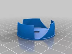 Model aircraft 42mm 3 blades spinner