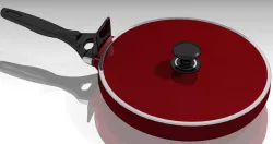 Modern frying pan concept