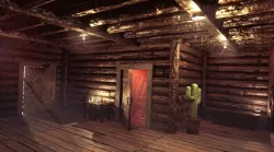 Modular Cabin Low-poly  3D model
