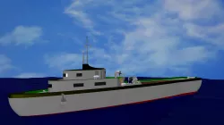 Oil Field Logistic Supply Vessel  LSV 3D model