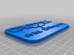 Print-In-Progress Sign