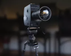 Retro camera Low-poly  3D model