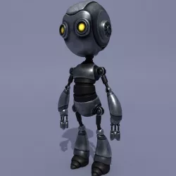 Robot Vasya 3D model