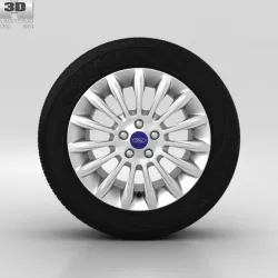 S Max Wheel 17 inch 001 3D model