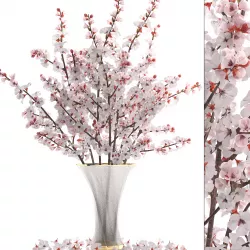 Sakura Bouquet 3D model