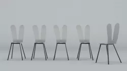 Sanaa chair 3D model