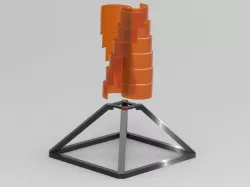 Savonius Rotor Tetrader Version