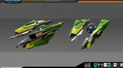 SF CYBORG Bomber KX7 Low-poly  3D model