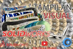 SolidWorks Tutorial Indonesia #051 (Eng Sub) - SolidWorks Display & Appearances