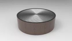 Spiral Wire Coffee Table