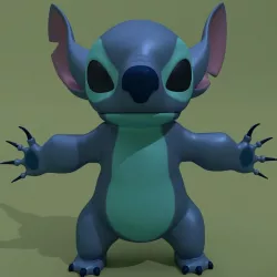 Stitch 3D model