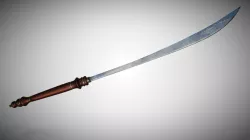 Thai Sword Low-poly  3D model