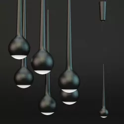 Tobias grau falling black set 6 3D model