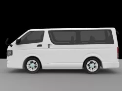 Toyota KHD low poly Low-poly  3D model