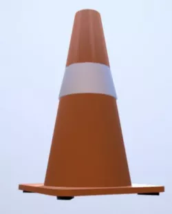 Traffic Cone 3D model