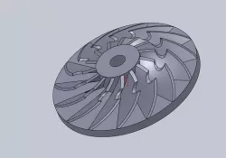 Turbocharger Impeller Model Machining
