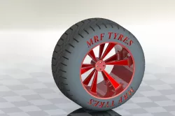 Tyre (with Rim assembly)
