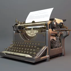 UNDERWOOD TYPEWRITER 3D model