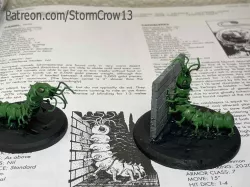 1st Edition AD&D Carrion Crawler