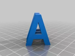 A M DUAL KEY CHAIN