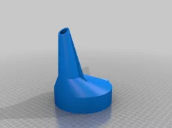 angled offset funnel