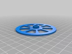 Axial SCX24 Body Trim Template For 2.44Ø Tires