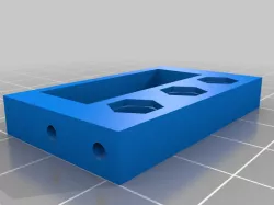 Cantilevered Nozzle Box 3D Printer MK8 Nozzle Mini Tool Box