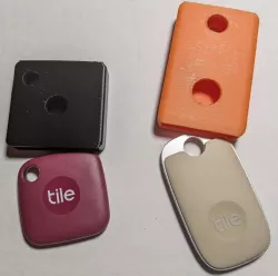 Cases for Tile Mate (2022) and Tile Pro (2022) trackers