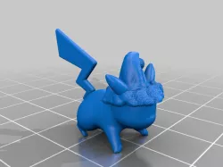 Christmas Pikachu! (Can even be used as an ornament) 