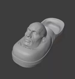 cRock (The Rock + crocs)
