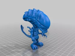 Cute Alien Xenomorph