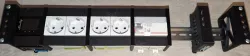 DIN Rail adapter for 19" Rack mount