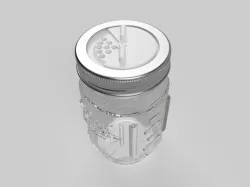 Dispenser for Glass Jar