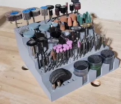 Dremel Tool Organizer (Fits 235mm bed)